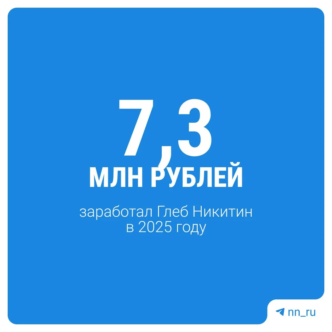 В декларации за 2025 год губернатор указал доход в 7,3 млн рублей, несколько банковских счетов, земельный участок и жилые помещения, а также коллекцию автомобилей.